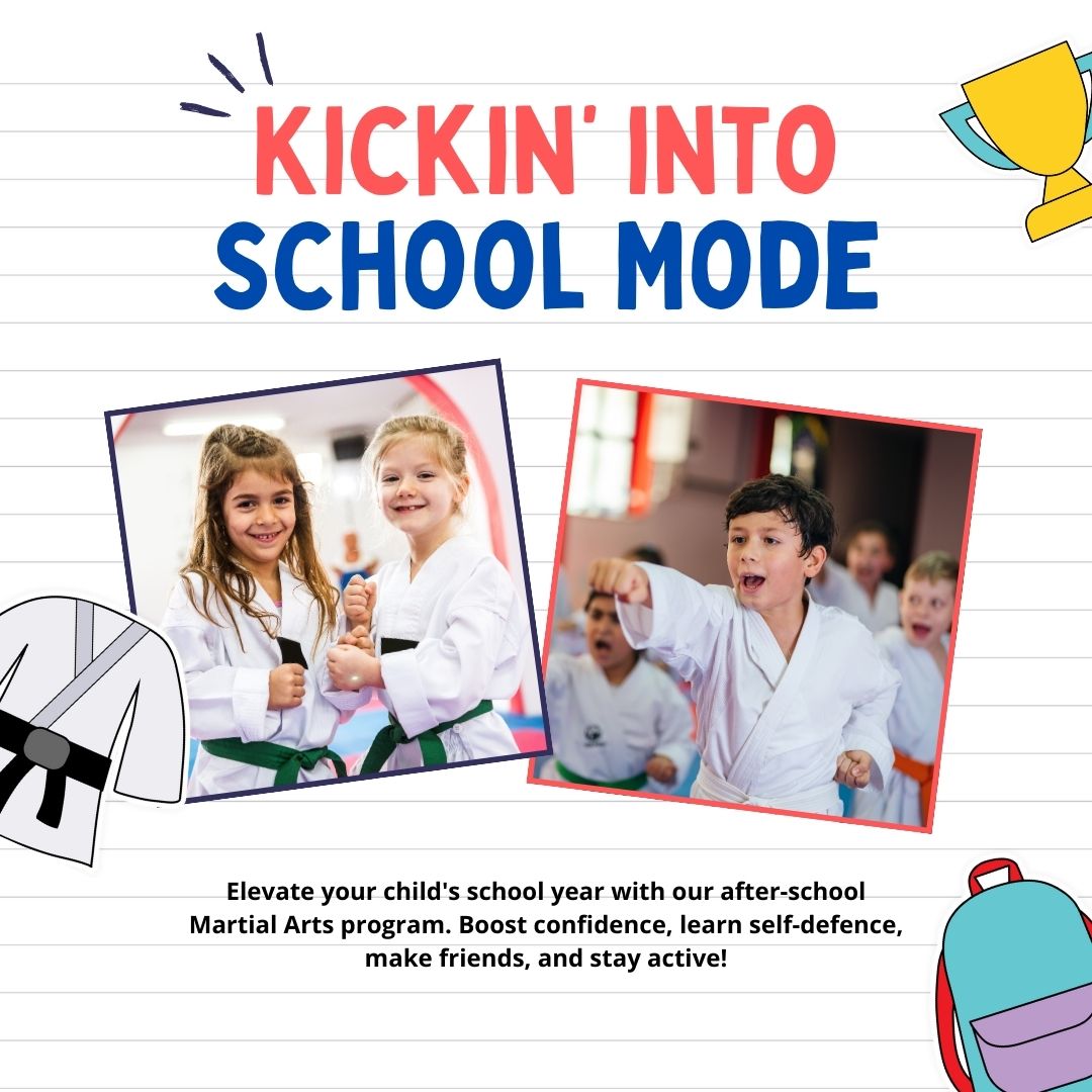 Kickin' Into School Mode - Red and Blue